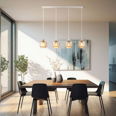 Design metalli riippuvalaisin beige, Aggar