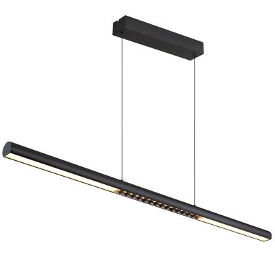 Moderni metalli riippuvalaisin musta, Jakub, 24W, 3000K LED