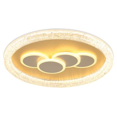 Design akryyli kattolamppu kulta, Lynsey, 40W, 3000K LED