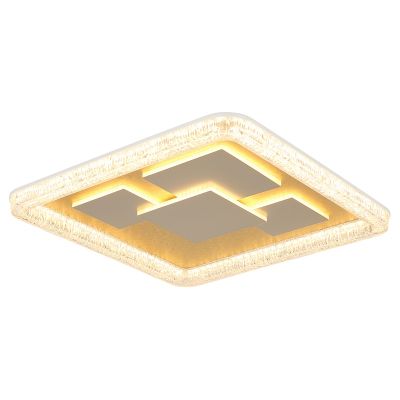 Design akryyli kattolamppu kulta, Lynsey, 40W, 3000K LED