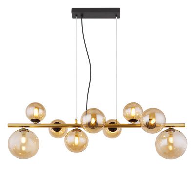 Design lasi riippuvalaisin meripihka, Melinda