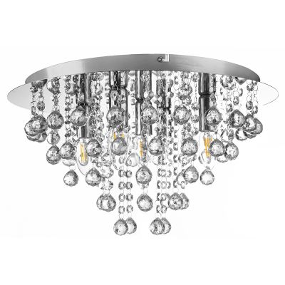 Design metalli kattovalaisin kromi, Luus