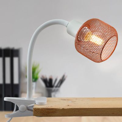 Metalli puristinspotti oranssi, Emado, katkaisimella