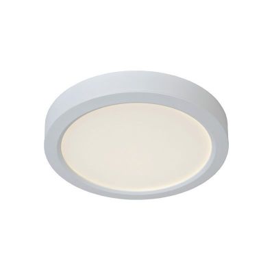 Valkoinen alumiini kattolamppu, Tendo, 18W, 3000K LED