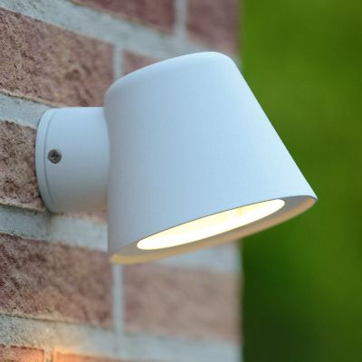 Valkoinen alumiini ulkovalaisin, Dingo, IP44