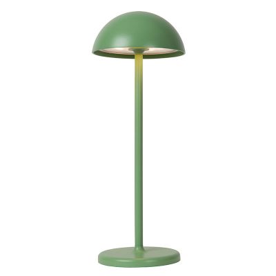 Vihreä alumiini ulkopöytävalaisin, Joy, 1,5W, 3000K LED, IP54, kosketushimmentimellä