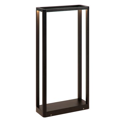 Musta alumiini ulkovalaisin, Narvik, 9,2W, 3000K LED, IP65