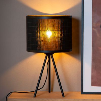 Bambu pöytävalaisin musta, Tagalog, katkaisimella