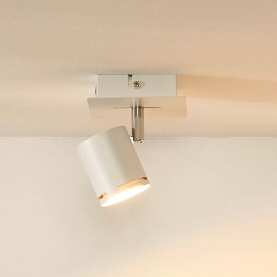 Valkoinen metalli kattokohdevalaisin, Rilou