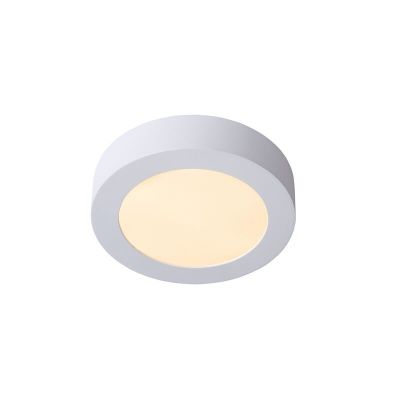 Valkoinen alumiini kattolamppu, Brice, 11W, 3000K LED, IP44