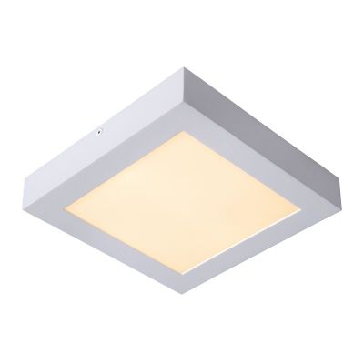 Valkoinen alumiini kattolamppu, Brice, 22W, 3000K LED, IP44