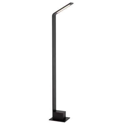 Musta alumiini ulkovalaisin, Lawford, 6W, 3000K LED, IP54
