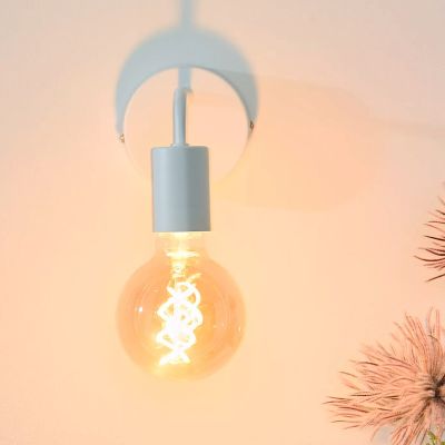 Valkoinen metalli seinävalaisin , Scott