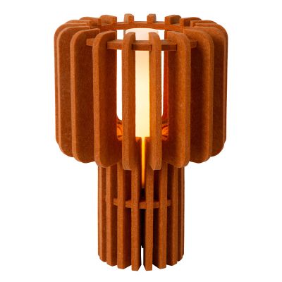 Ruskea kangas pöytävalaisin, Rollo, katkaisimella