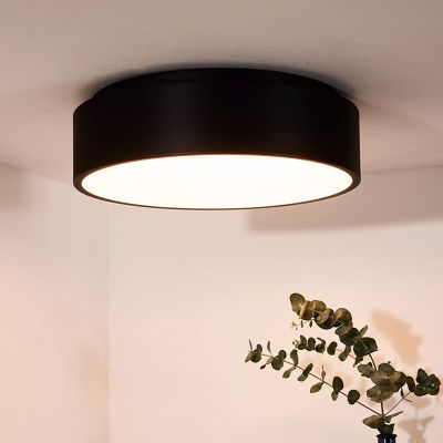 Musta alumiini kattolamppu, Talowe, 30W, 3000K LED