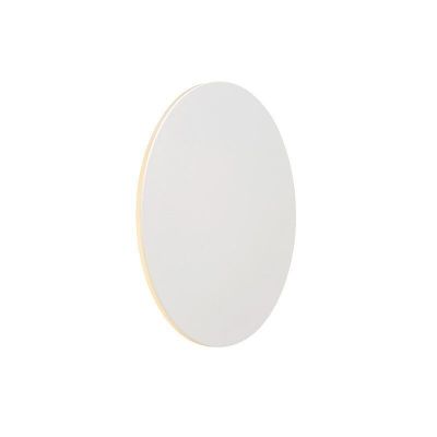 Valkoinen metalli seinävalaisin , Eklyps, 8W, 3000K LED