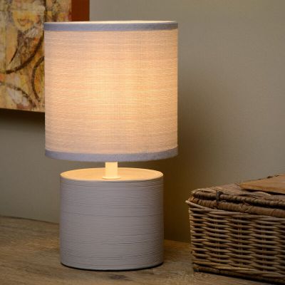 Keramiikka pöytävalaisin harmaa, Greasby, katkaisimella
