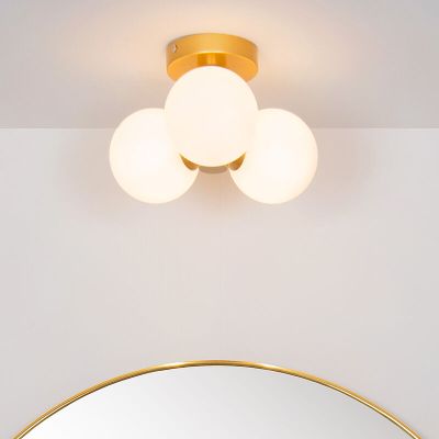Kulta lasi kylpyhuoneen kattovalaisin, Trudy, IP44