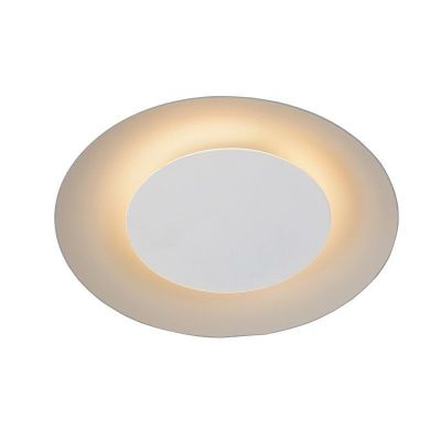 Valkoinen metalli kattolamppu, Foskal, 6W, 2700K LED