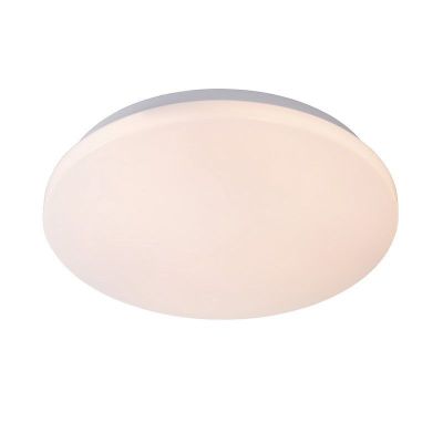 Valkoinen muovi kattolamppu, Otis, 14W, 3000K LED