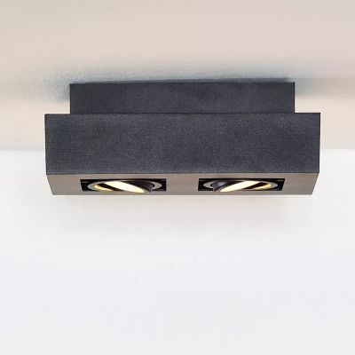 Musta alumiini kattokohdevalaisin, Xirax