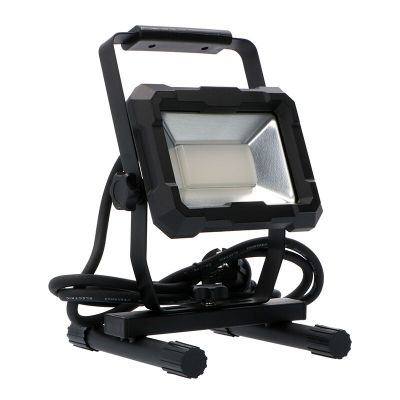 Musta työvalo alumiinia, Branko, 30W, 4000K LED, IP65