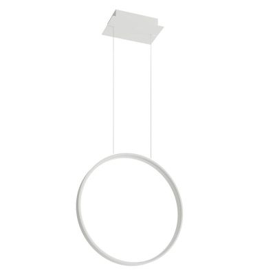Alumiini riippuvalaisin valkoinen, Ringo, 30W, 3000K LED
