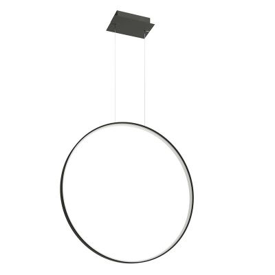 Alumiini riippuvalaisin musta, Ringo, 50W, 3000K LED
