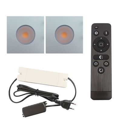 Alumiini veranda pintavalaisin kromi, Dico, 6W, 2700K LED, IP65, kaukosäätimellä