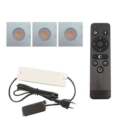 Alumiini veranda pintavalaisin kromi, Dico, 9W, 2700K LED, IP65, kaukosäätimellä