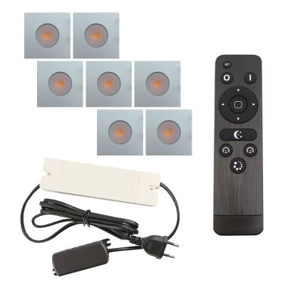 Alumiini veranda pintavalaisin kromi, Dico, 21W, 2700K LED, IP65, kaukosäätimellä