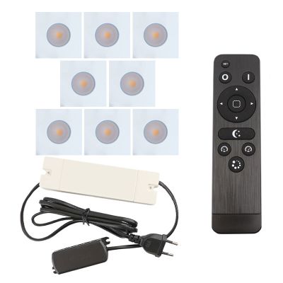 Alumiini veranda pintavalaisin valkoinen, Dico, 24W, 2700K LED, IP65, kaukosäätimellä