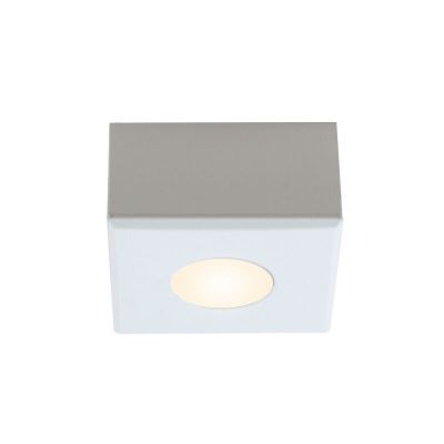 Alumiini veranda upotettava spottivalaisin valkoinen, Fredo, 3W, 2700K LED, IP44