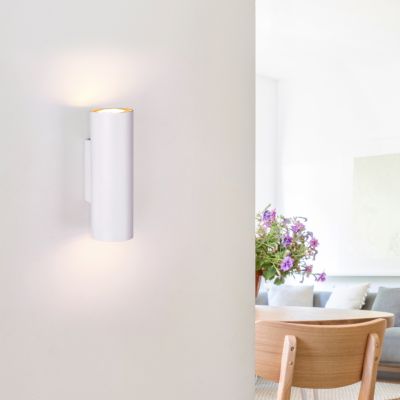 Valkoinen metalli seinävalaisin , Kaso