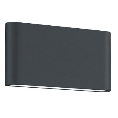 Antrasiitti alumiini ulkovalaisin, Bridlington, 4,5W, 3000K LED, IP54