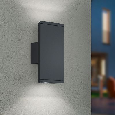 Antrasiitti alumiini ulkovalaisin, Teresa, 3W, 3000K LED, IP54