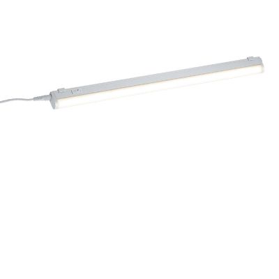 Valkoinen muovi keittiökaappivalaistus, Irmak, 7W, 3000K LED, katkaisimella
