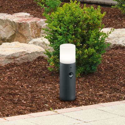 Antrasiitti alumiini liiketunnistimella varustettu ulkokattovalaisin, Fjelso, IP44