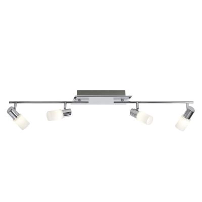 Harmaa lasi kattokohdevalaisin, Morely, 4,3W, 3000K LED