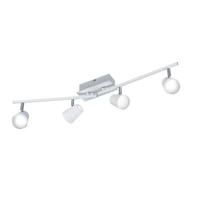 Valkoinen lasi kattokohdevalaisin, Laysha, 6W, 3000K LED