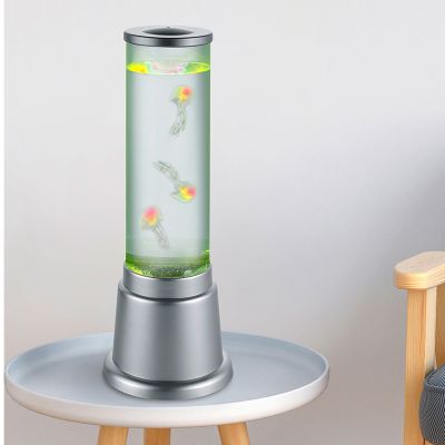Hopea muovi lastenhuoneen pöytävalaisin, Berke, 6W, 3000K LED, katkaisimella