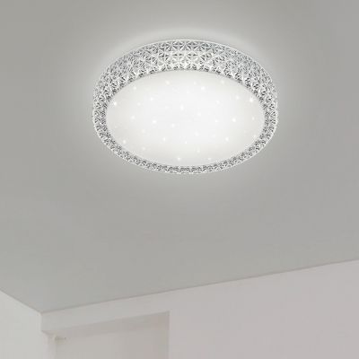 Valkoinen akryyli kattolamppu, Valentina, 21W, 3000K LED