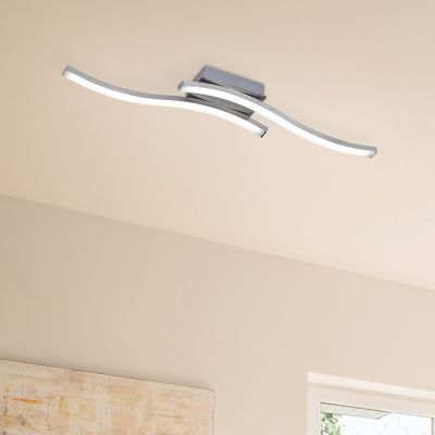Nikkeli muovi kattolamppu, Go, 5W, 3000K LED