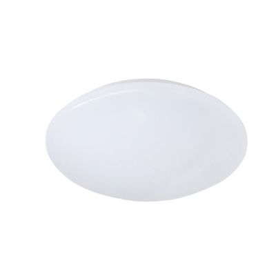 Valkoinen muovi kattolamppu, Vanysia, 12W, 3000K LED, IP44