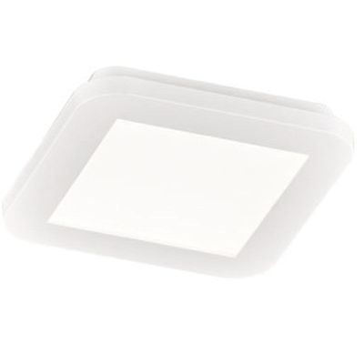 Valkoinen muovi kattolamppu, Gistrup, 10W, 3000K LED, IP44