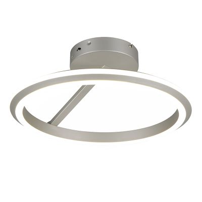 Nikkeli metalli kattovalaisin, Jiry, 34W, white switch LED, 3-portaisesti himmennettävä