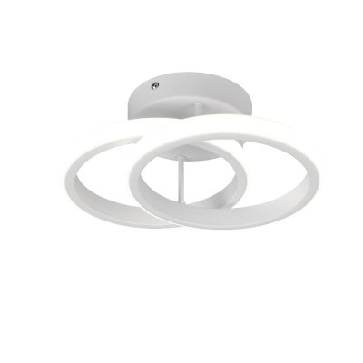 Valkoinen metalli kattovalaisin, Yasser, 7W, 4000K LED
