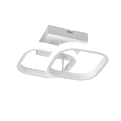 Valkoinen metalli kattovalaisin, Yasser, 7W, 4000K LED