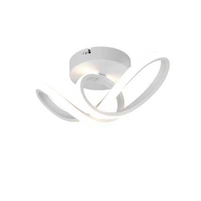 Valkoinen metalli kattovalaisin, Wiard, 7W, 4000K LED