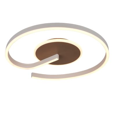 Ruskea metalli kattovalaisin, Ymer, 21W, white switch LED, 3-portaisesti himmennettävä